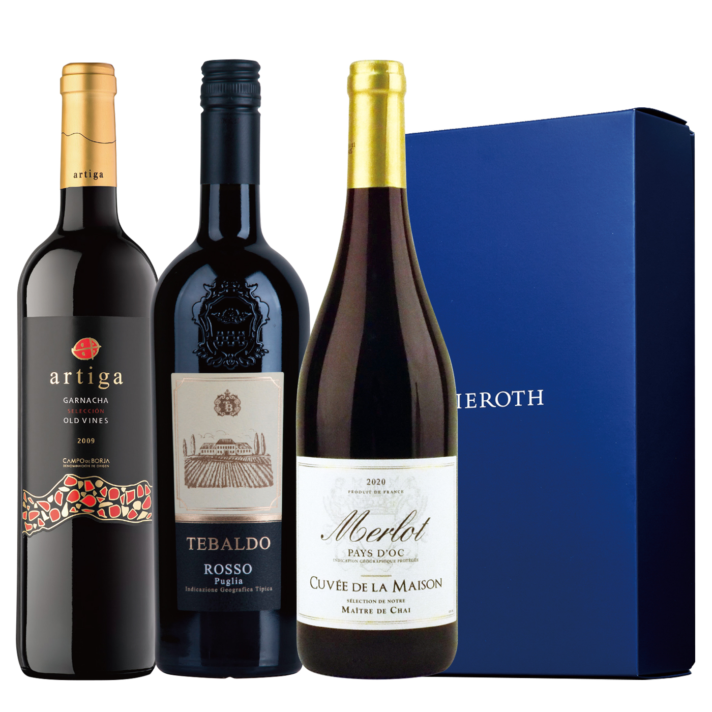 300 スペイン・イタリア・フランス 赤ワイン 3本セット ピーロート・ジャパン ハイエンド・高級ワイン通販