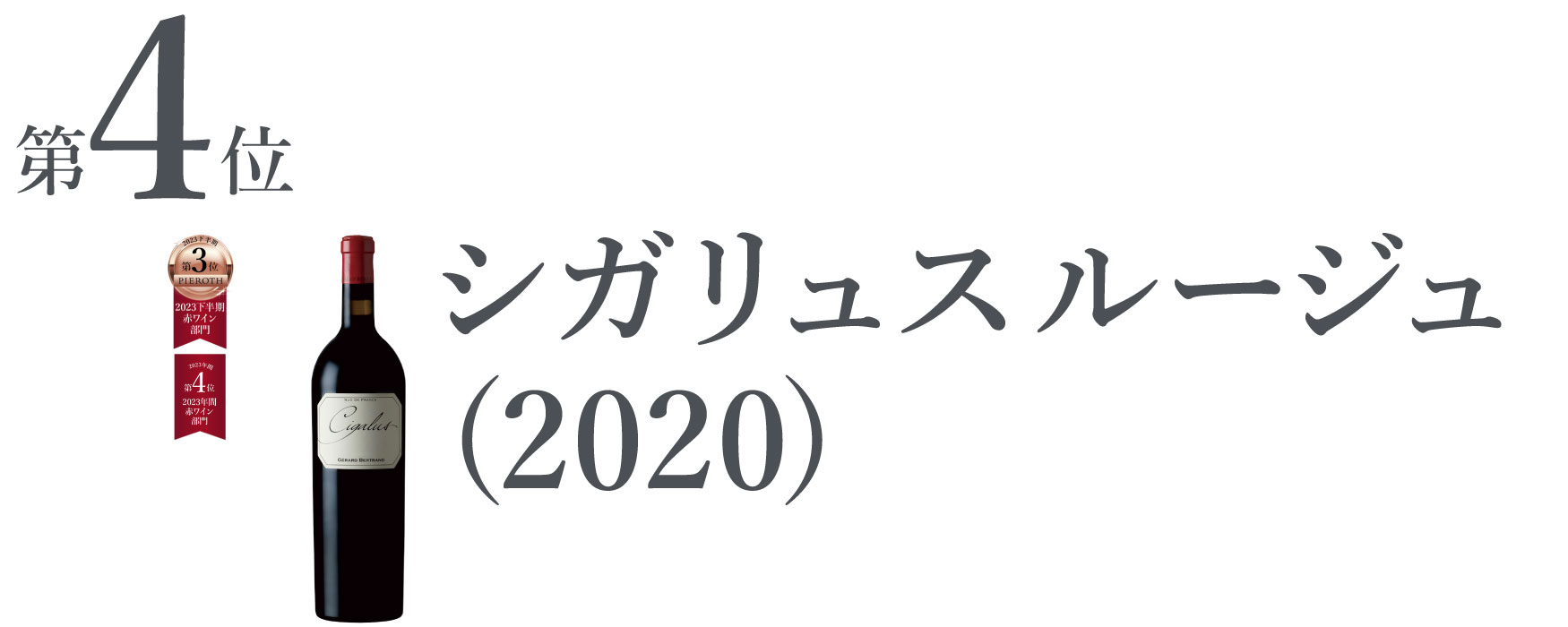 シガリュス ルージュ (2020)