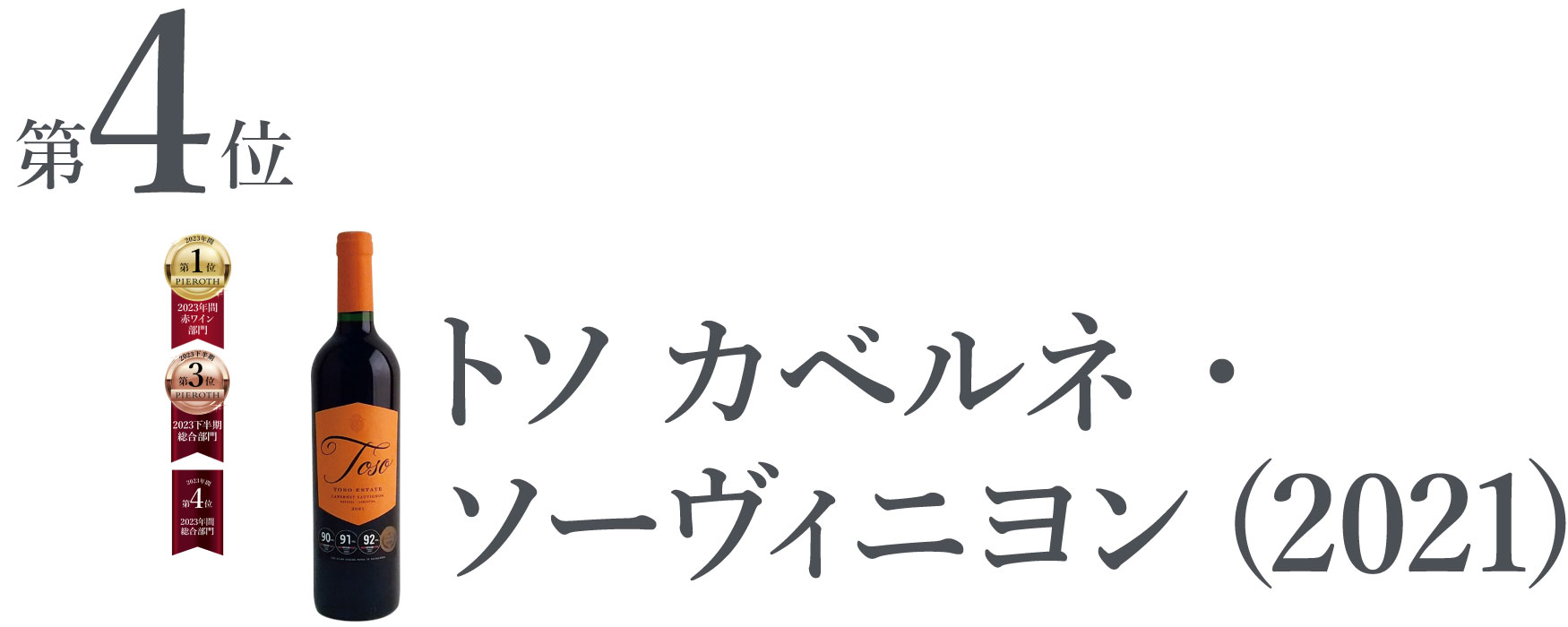 トソ カベルネ・ソーヴィニヨン (2021)